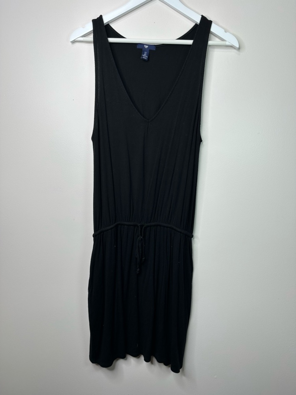 GAP Black Women's Top with V-Neck small - Picture 3 of 5